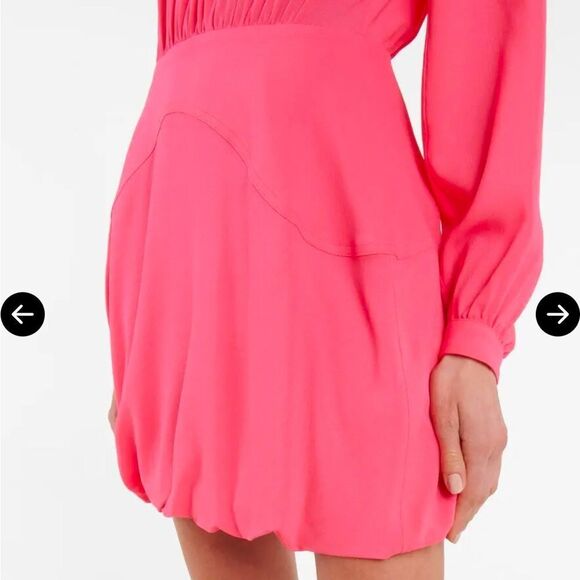 NWT 1497.00  Stella McCartney Amanda gathered minidress Large 44 - Picture 5 of 13